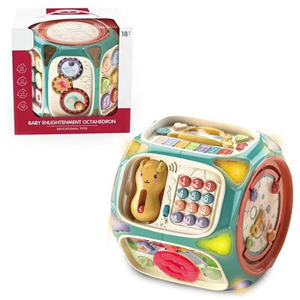 اسباب بازی هشت ضلعی هوش موزیکال Baby enlightenment octahedron_اسباب بازی